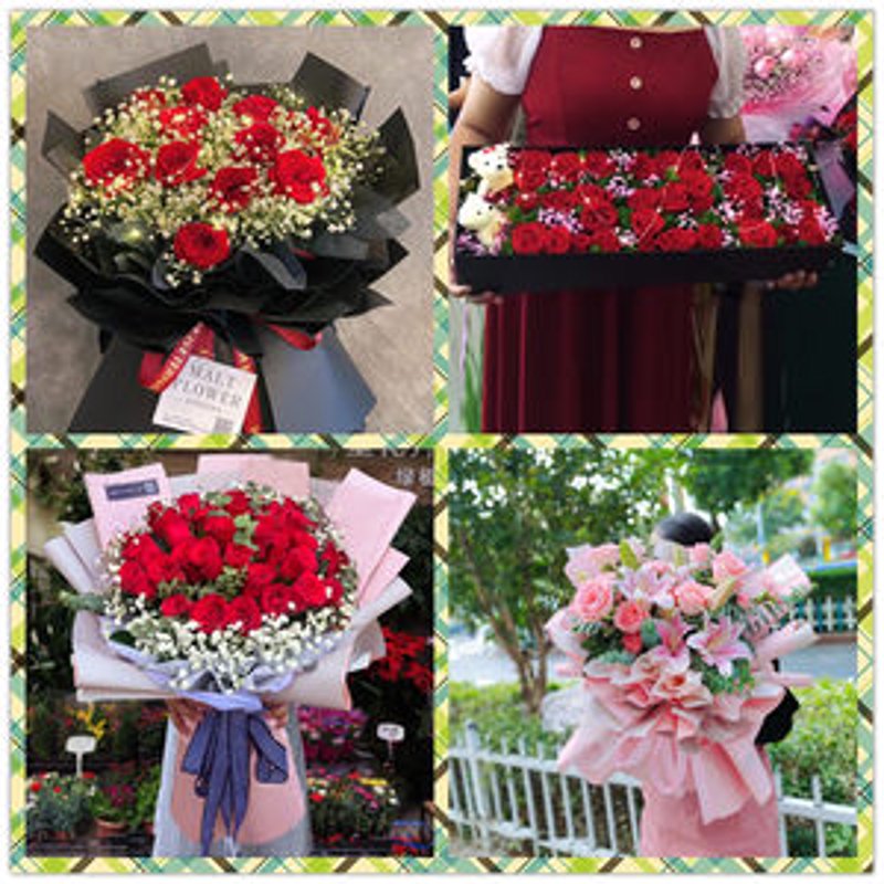高安鲜花店：传递温情的使者